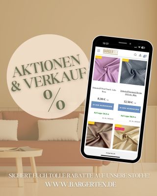 🎉 WIR LIEBEN RABATTE! Hochwertige Stoffe zu noch besseren Preisen – verfolgen Sie unsere Aktionen und kaufen Sie günstig...