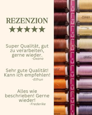 Ihre Zufriedenheit ist für uns das Wichtigste. 🧵 Wir bemühen uns, dass Ihr Einkauf bei uns zu einem angenehmen Erlebnis...