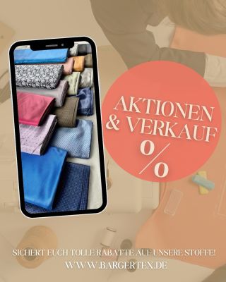 🧵✨ Auf der Suche nach Stil zum Spitzenpreis? Sie sind hier genau richtig! Der Ausverkauf hochwertiger Stoffe läuft auf...