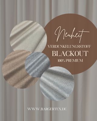 Blackout 100% Premium ist ein hochwertiger Verdunkelungsstoff, der das Eindringen von Tages- und Straßenlicht in den...